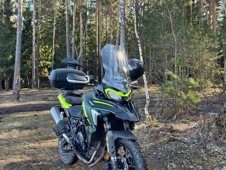 2023 Benelli TRK 702 X, зелёный, 600000 рублей, вид 2