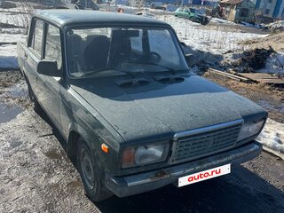 2007 Lada (ВАЗ) 2107, зелёный, 80000 рублей, вид 3
