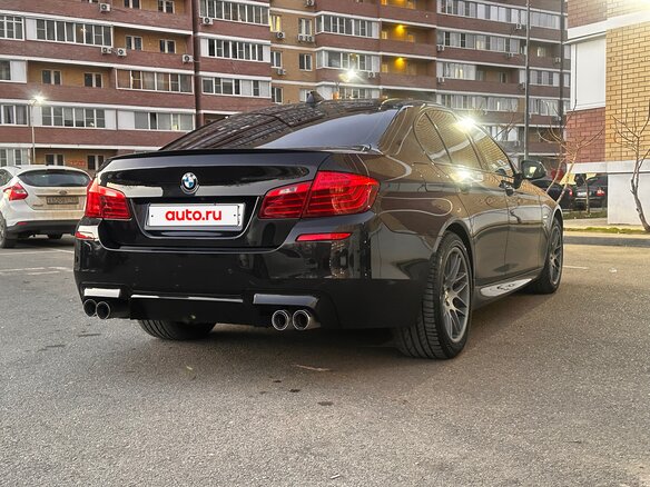 2015 BMW 5 серии 525d xDrive VI (F10/F11/F07) Рестайлинг, чёрный, 2200000 рублей - вид 5