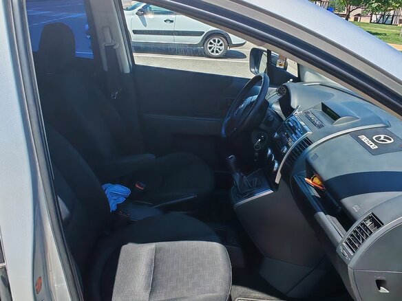 2007 Mazda 5 I (CR), серебристый, 655000 рублей - вид 13