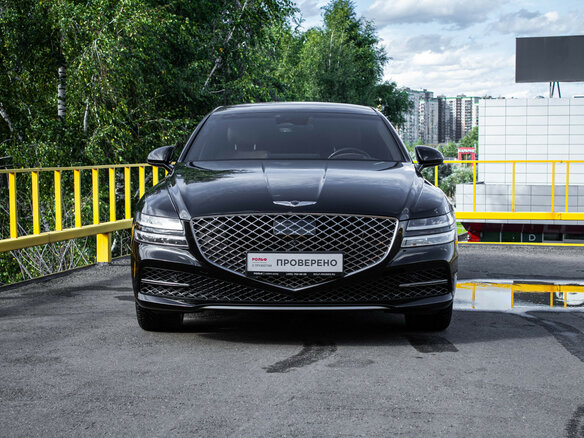 2021 Genesis G80 II, чёрный - вид 1