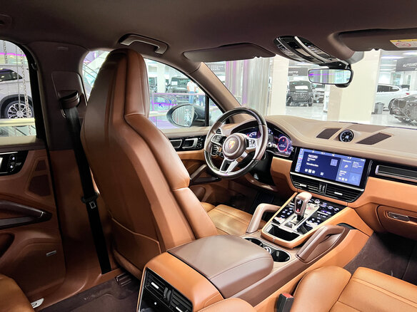 2018 Porsche Cayenne III, голубой - вид 21