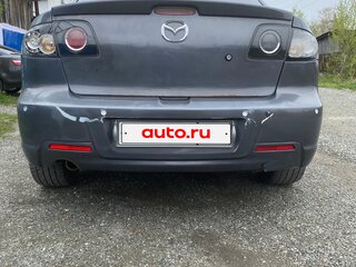 2006 Mazda 3 I (BK) Рестайлинг, серый, 320000 рублей, вид 4