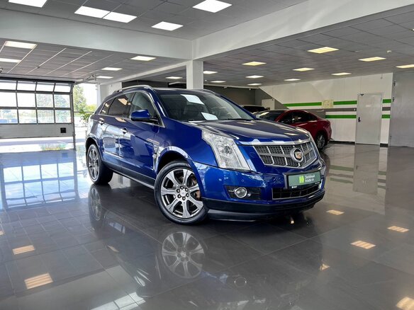 2012 Cadillac SRX II, синий - вид 4