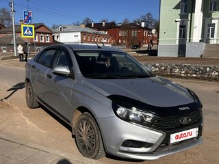 2017 Lada (ВАЗ) Vesta I, серебристый, 720000 рублей, вид 2