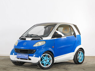 1999 Smart Fortwo City-Coupe I, голубой, 359000 рублей, вид 3