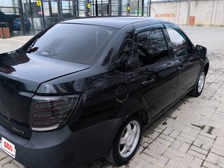 2012 Lada (ВАЗ) Granta I, чёрный, 300000 рублей, вид 5