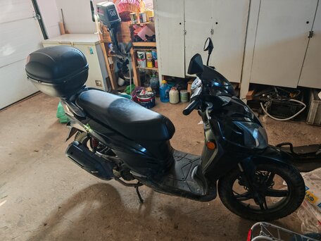2012 Sym Symphony 125, чёрный, 85000 рублей, вид 4