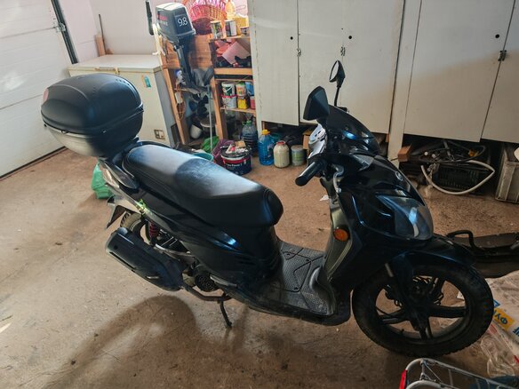 2012 Sym Symphony 125, чёрный, 85000 рублей - вид 3
