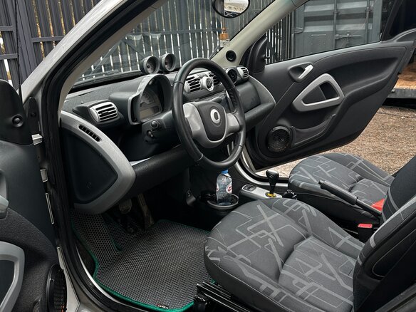 2009 Smart Fortwo II, серебристый, 1100000 рублей - вид 11
