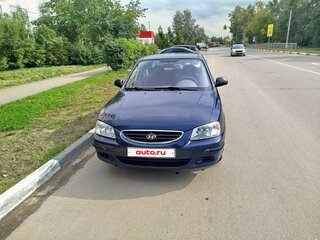 2008 Hyundai Accent ТагАЗ II, синий, 650000 рублей, вид 1