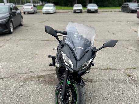 2019 Kawasaki Ninja 650, чёрный, 750000 рублей, вид 1