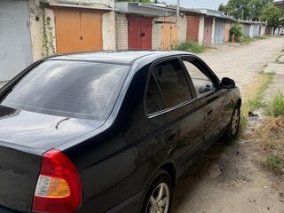 2008 Hyundai Accent III, чёрный, 360000 рублей, вид 2