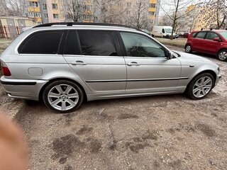 2002 BMW 3 серии 330d IV (E46) Рестайлинг, серебристый, 692313 рублей, вид 2