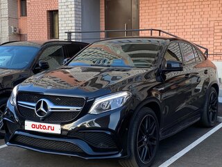 2017 Mercedes-Benz GLE Coupe 350 d I (C292), чёрный, 5360000 рублей, вид 2