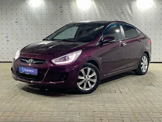 2013 Hyundai Solaris I, фиолетовый, 790000 рублей, вид 1