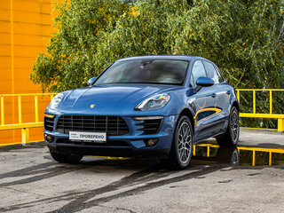 2018 Porsche Macan I, синий, 3125000 рублей, вид 1