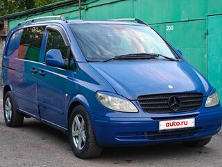 2004 Mercedes-Benz Vito 115 CDI L1 II (W639), синий, 580000 рублей, вид 3