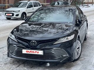 2020 Toyota Camry VIII (XV70), чёрный, 3750000 рублей, вид 5