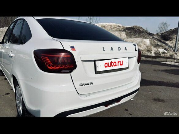 2023 Lada (ВАЗ) Granta I Рестайлинг, белый, 700000 рублей - вид 6