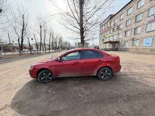 2008 Mitsubishi Lancer X, красный, 680000 рублей, вид 4