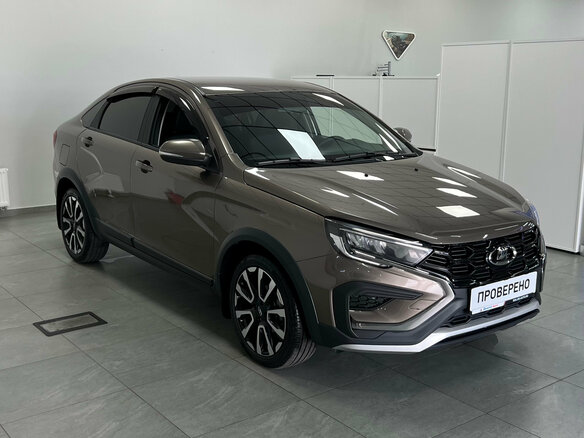 2024 Lada (ВАЗ) Vesta Cross I Рестайлинг (NG), коричневый, 1350000 рублей - вид 2