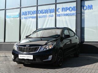 2012 Kia Rio 4-speed III, чёрный, 805000 рублей, вид 1