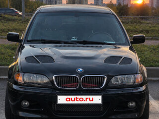 2003 BMW 3 серии 320i IV (E46) Рестайлинг, чёрный, 690000 рублей, вид 2