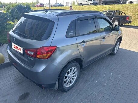 2014 Mitsubishi ASX I Рестайлинг, серый, 950000 рублей, вид 5