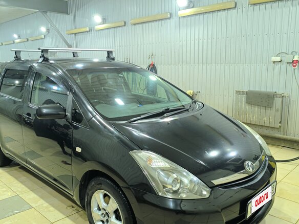 2008 Toyota Wish I Рестайлинг, чёрный, 1050000 рублей
