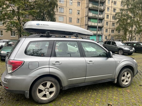 2008 Subaru Forester III, серебристый, 700000 рублей - вид 1