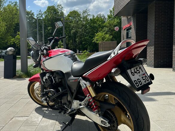 2006 Honda CB 400 Super Four, красный, 350000 рублей - вид 5