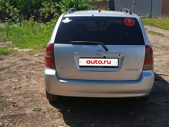 2001 Toyota Corolla IX (E120, E130), серебристый - вид 4