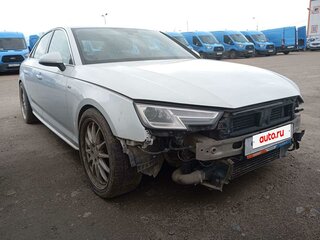 2016 Audi A4 V (B9), белый, 1874913 рублей, вид 2