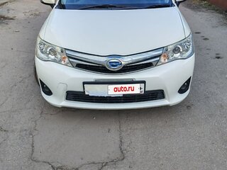 2014 Toyota Corolla Fielder XI (E160, E170, E180), белый, 950000 рублей, вид 2