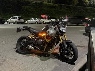 2014 Yamaha MT-09 (FZ-09), серый, 700000 рублей, вид 4