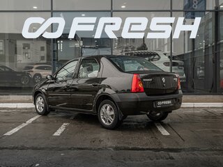 2009 Renault Logan I, чёрный, 610000 рублей, вид 2