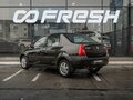 2009 Renault Logan I, чёрный - вид 1