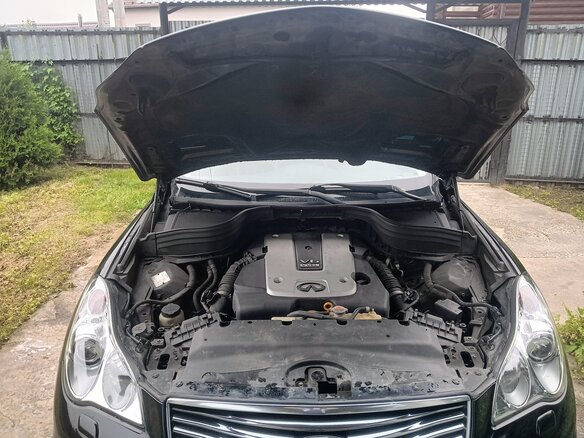 2010 Infiniti EX37 I (J50), чёрный, 1250000 рублей - вид 12