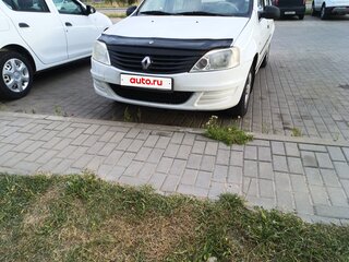 2015 Renault Logan I Рестайлинг, белый, 299000 рублей, вид 2
