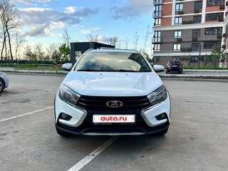2019 Lada (ВАЗ) Vesta SW Cross I, белый, 920000 рублей, вид 3