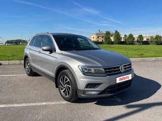 2018 Volkswagen Tiguan II, серебристый, 1940000 рублей, вид 2