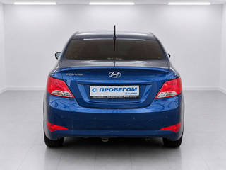 2016 Hyundai Solaris I Рестайлинг, синий, 950000 рублей, вид 3