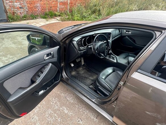 2012 Kia Optima III, коричневый, 890000 рублей - вид 7