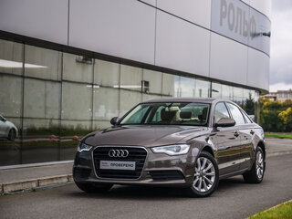 2012 Audi A6 IV (C7), коричневый, 2124777 рублей, вид 1