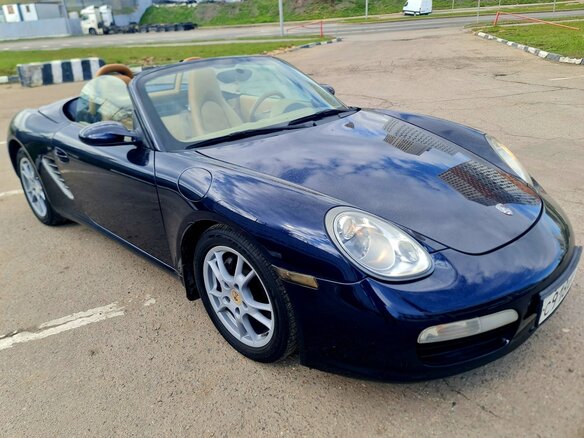2005 Porsche Boxster II (987), синий, 2530000 рублей - вид 9