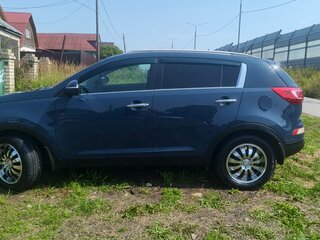 2011 Kia Sportage III, синий, 1050000 рублей, вид 5