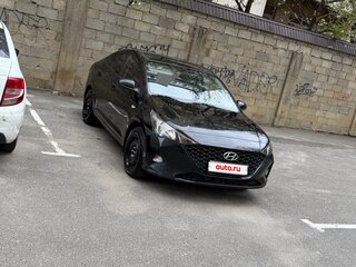 2020 Hyundai Solaris II Рестайлинг, чёрный, 1090000 рублей, вид 3