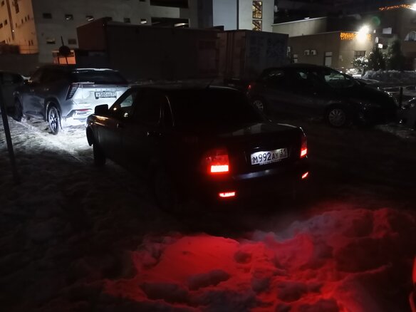 2008 Lada (ВАЗ) Priora I, серый, 330000 рублей - вид 6