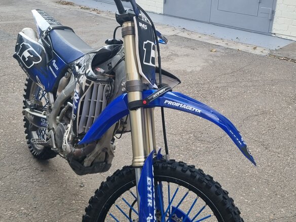 2010 Yamaha YZ250F, синий, 360000 рублей - вид 2